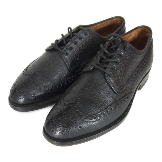CHURCH'S チャーチ 旧旧 2都市 ウィングチップ レザー シューズ ブラック系 6【中古】