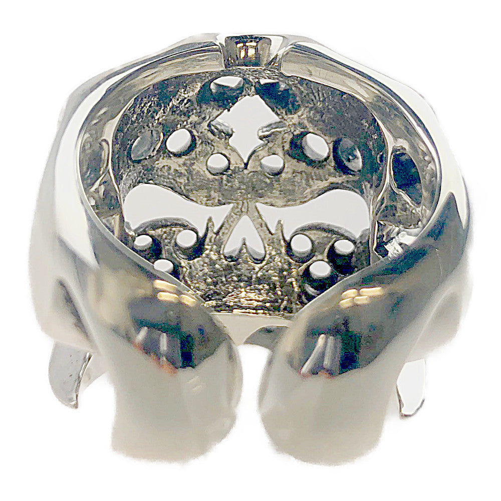 TENDERLOIN テンダーロイン 新品仕上げ済 T-SKULL RING SILVER ボルネオ スカル リング シルバー系 20号【極上美品】【中古】