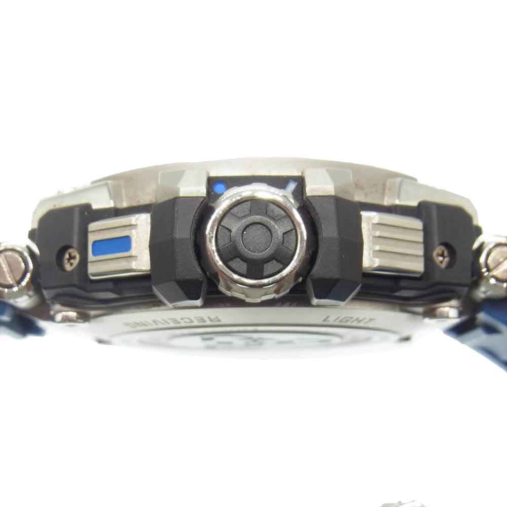 G-SHOCK ジーショック MTG-G1000D-1A2JF GPS ハイブリッド 電波ソーラー  シルバー系【中古】