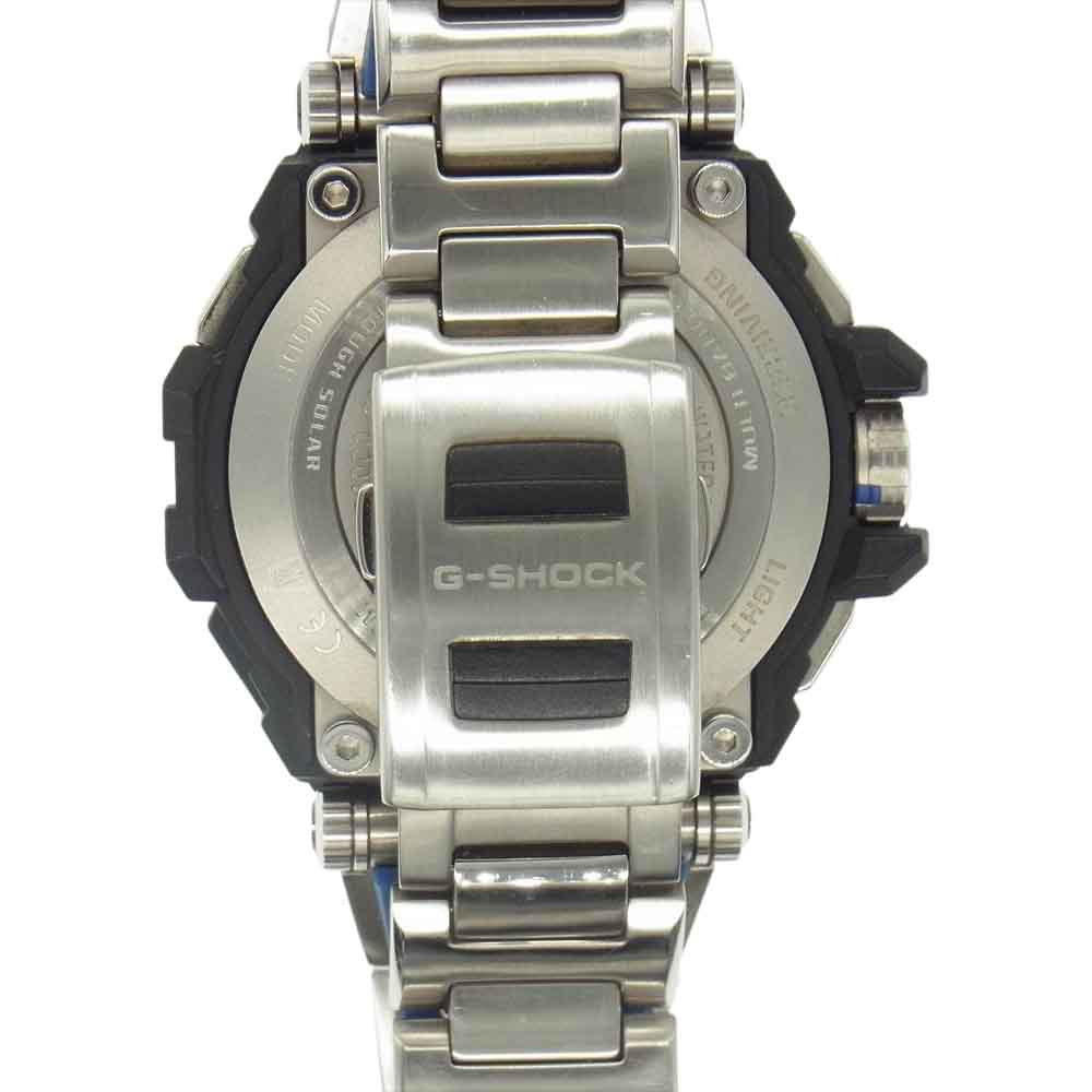 G-SHOCK ジーショック MTG-G1000D-1A2JF GPS ハイブリッド 電波ソーラー  シルバー系【中古】