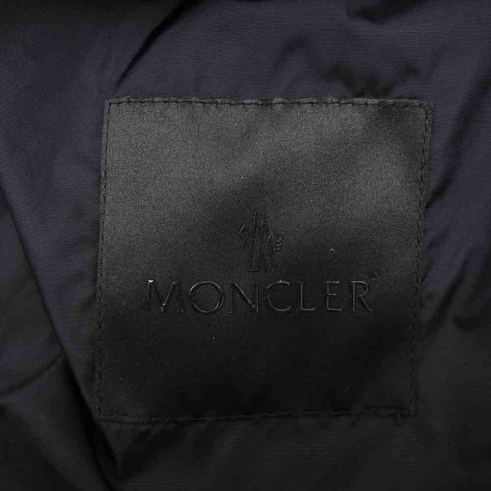 MONCLER モンクレール 22SS H10911A00101 68352 モンクレールジャパンタグ JUNICHI GIUBBOTTO フードロゴ刺繍 ナイロン フーデッド レインジャケット ブラック系 4【極上美品】【中古】