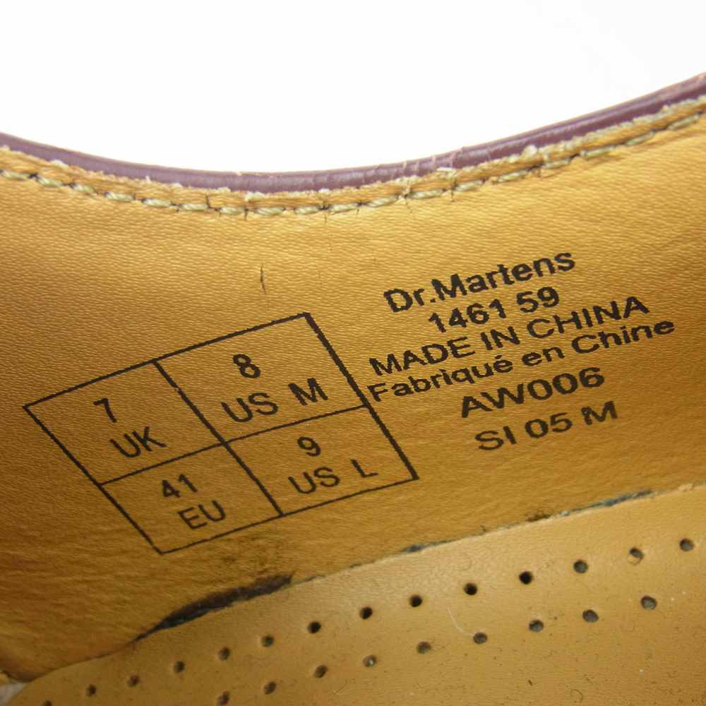 Dr.Martens ドクターマーチン 3ホール シューズ エンジ系 UK7【中古】