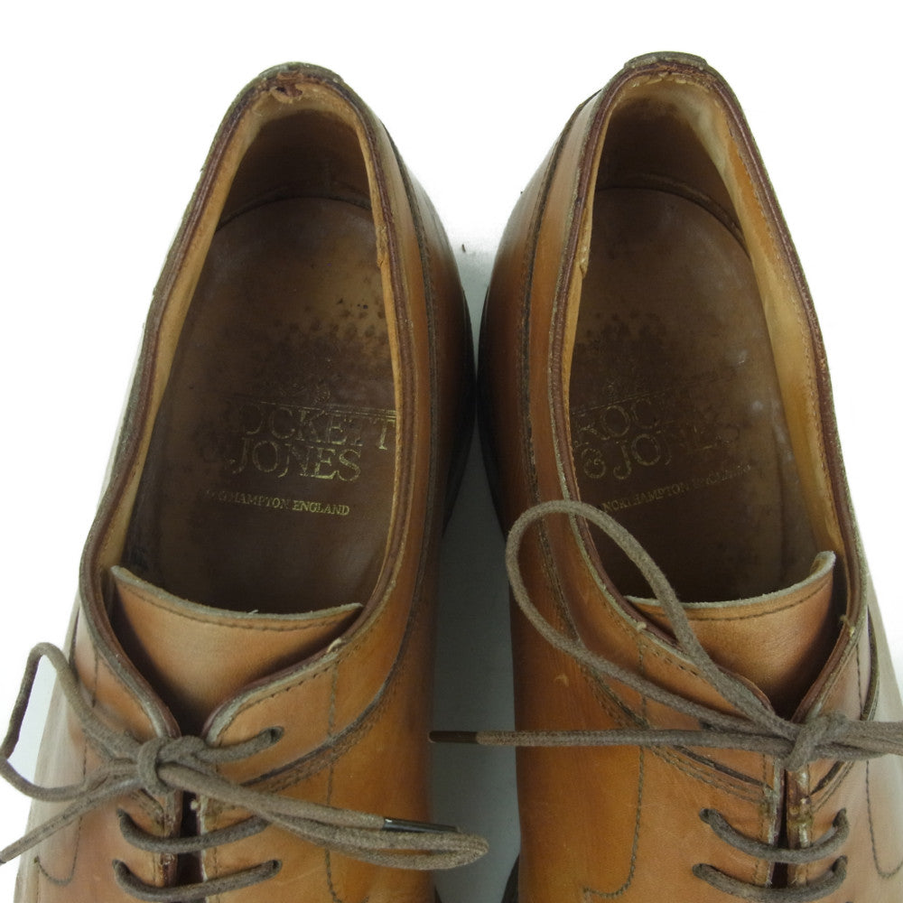 CROCKETT&JONES クロケットアンドジョーンズ 8746 1TB X15150 Uチップ シューズ ブラウン系 6.5E【中古】