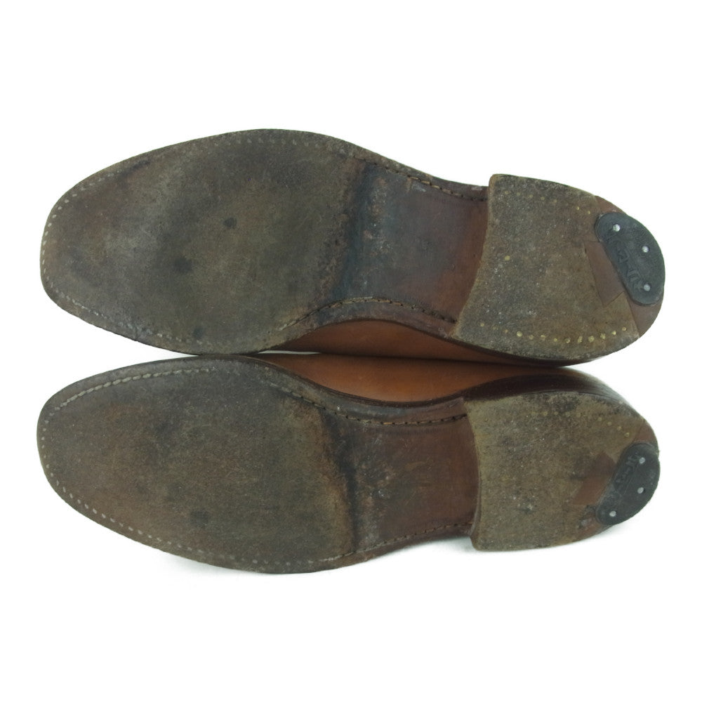 CROCKETT&JONES クロケットアンドジョーンズ 8746 1TB X15150 Uチップ シューズ ブラウン系 6.5E【中古】
