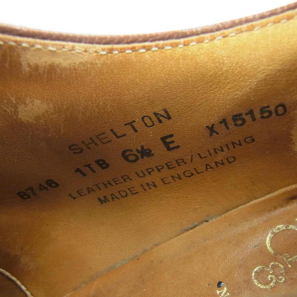 CROCKETT&JONES クロケットアンドジョーンズ 8746 1TB X15150 Uチップ シューズ ブラウン系 6.5E【中古】