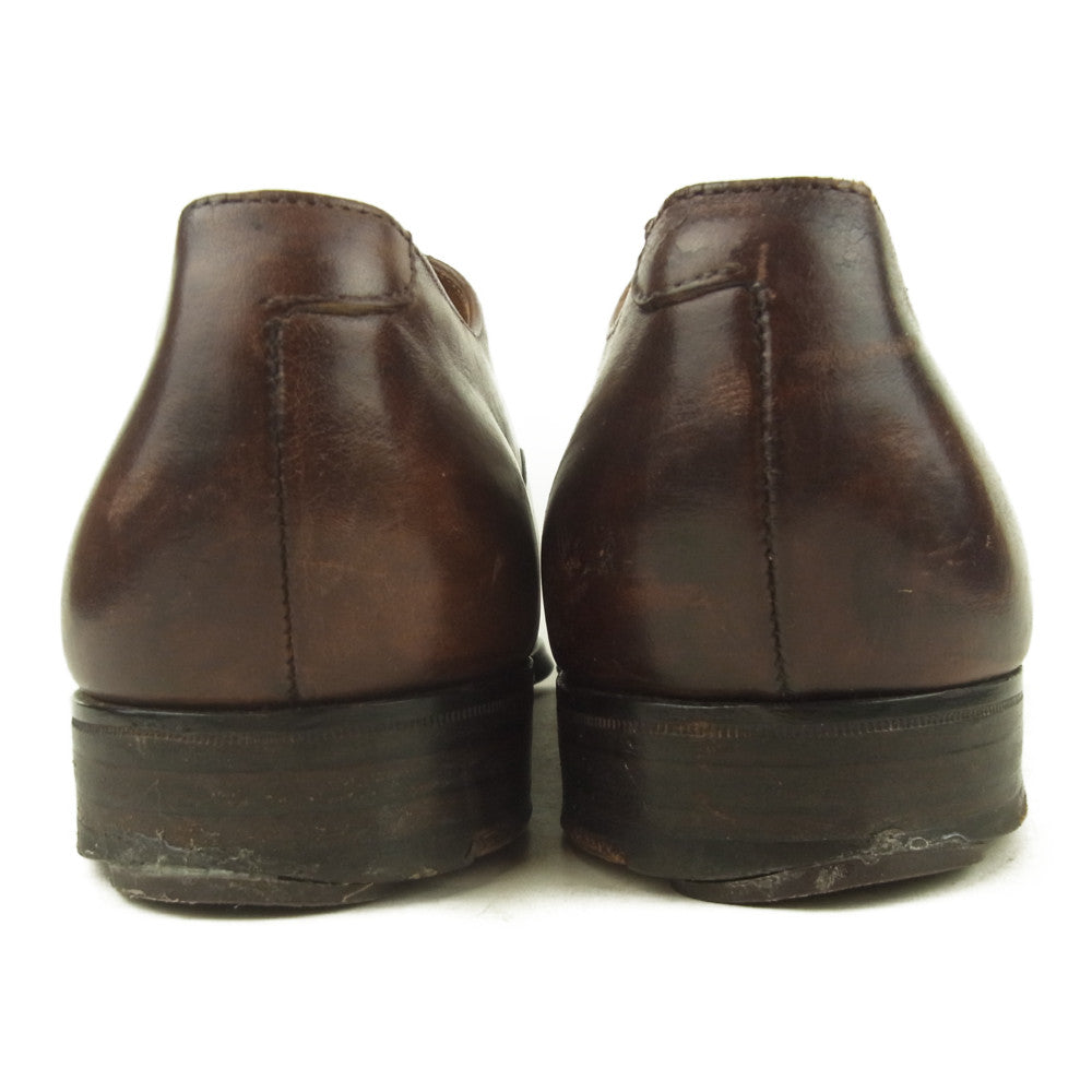 CROCKETT&JONES クロケットアンドジョーンズ 7742 CONNAUGHT コノート キャップ トゥ シューズ ブラウン系 6.5E【中古】