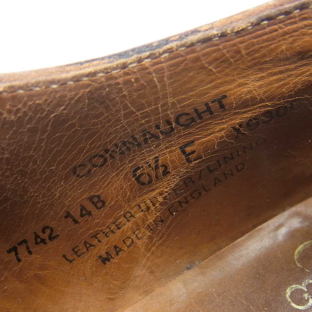 CROCKETT&JONES クロケットアンドジョーンズ 7742 CONNAUGHT コノート キャップ トゥ シューズ ブラウン系 6.5E【中古】