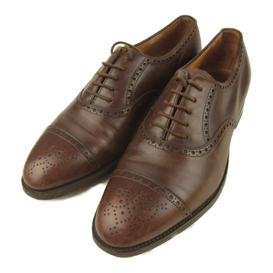 John Lobb ジョンロブ 2166 SEY MOUR キャップ トゥ シューズ ブラウン系 6.5E【中古】