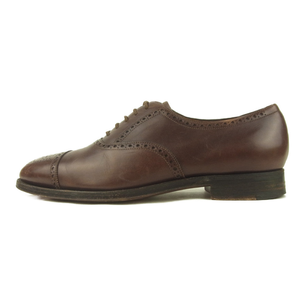 John Lobb ジョンロブ 2166 SEY MOUR キャップ トゥ シューズ ブラウン系 6.5E【中古】