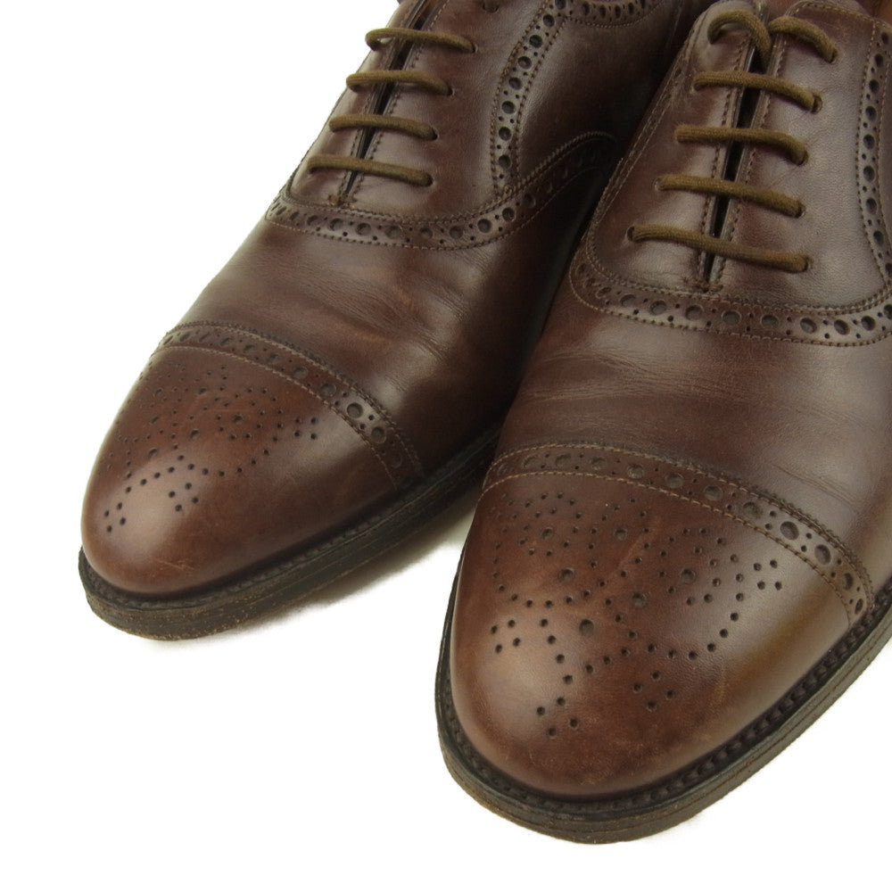 John Lobb ジョンロブ 2166 SEY MOUR キャップ トゥ シューズ ブラウン系 6.5E【中古】