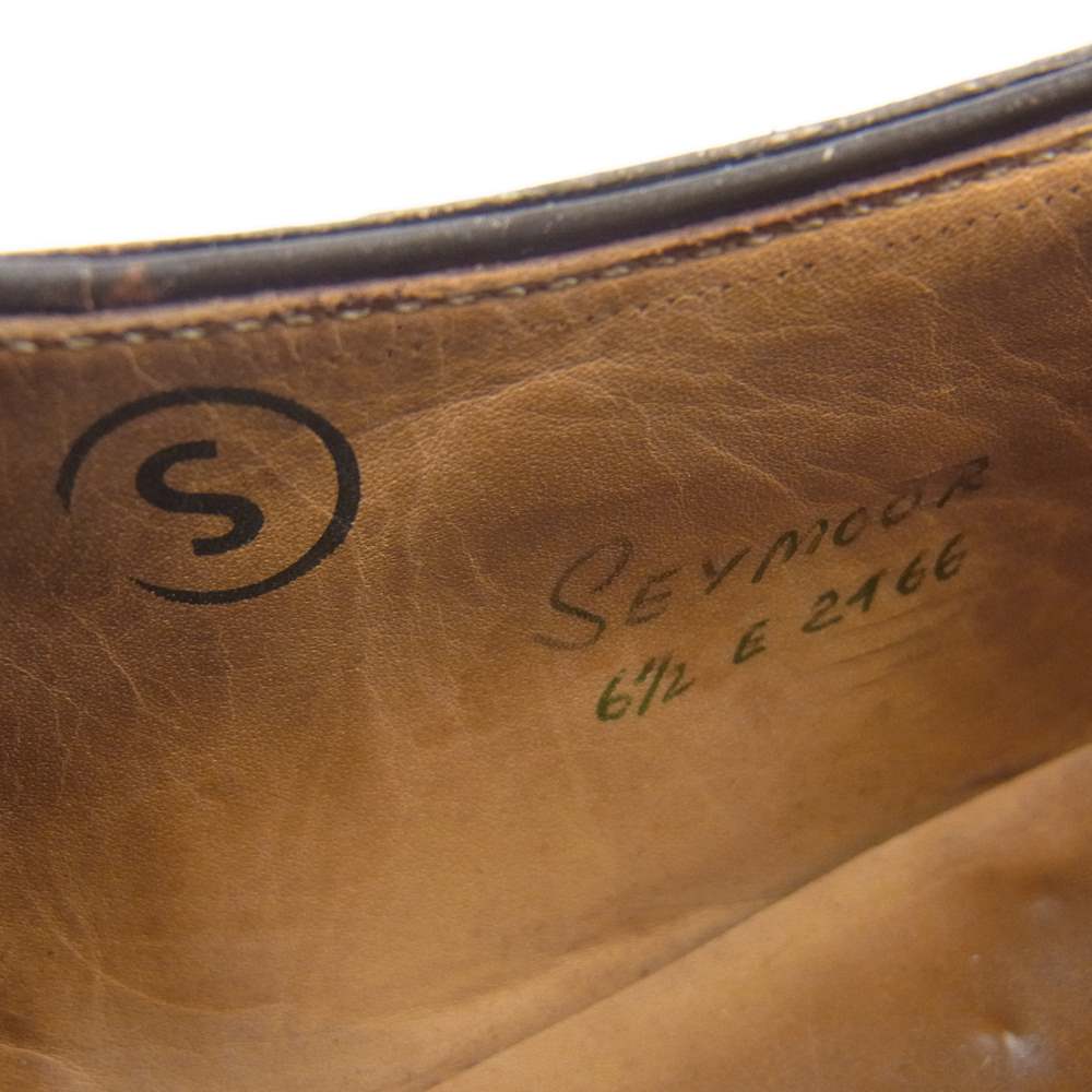 John Lobb ジョンロブ 2166 SEY MOUR キャップ トゥ シューズ ブラウン系 6.5E【中古】