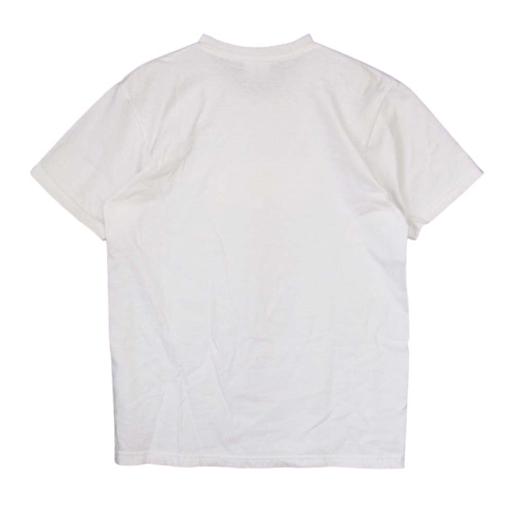 Supreme シュプリーム × COMME des GARCONS SHIRT コムデギャルソンシャツ 17SS Box Logo Tee ボックスロゴ 半袖 Tシャツ ホワイト系 M【中古】