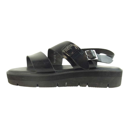 foot the coacher フットザコーチャー 191212 SS BELT SANDALS ベルト サンダル ブラック系 8.5【中古】