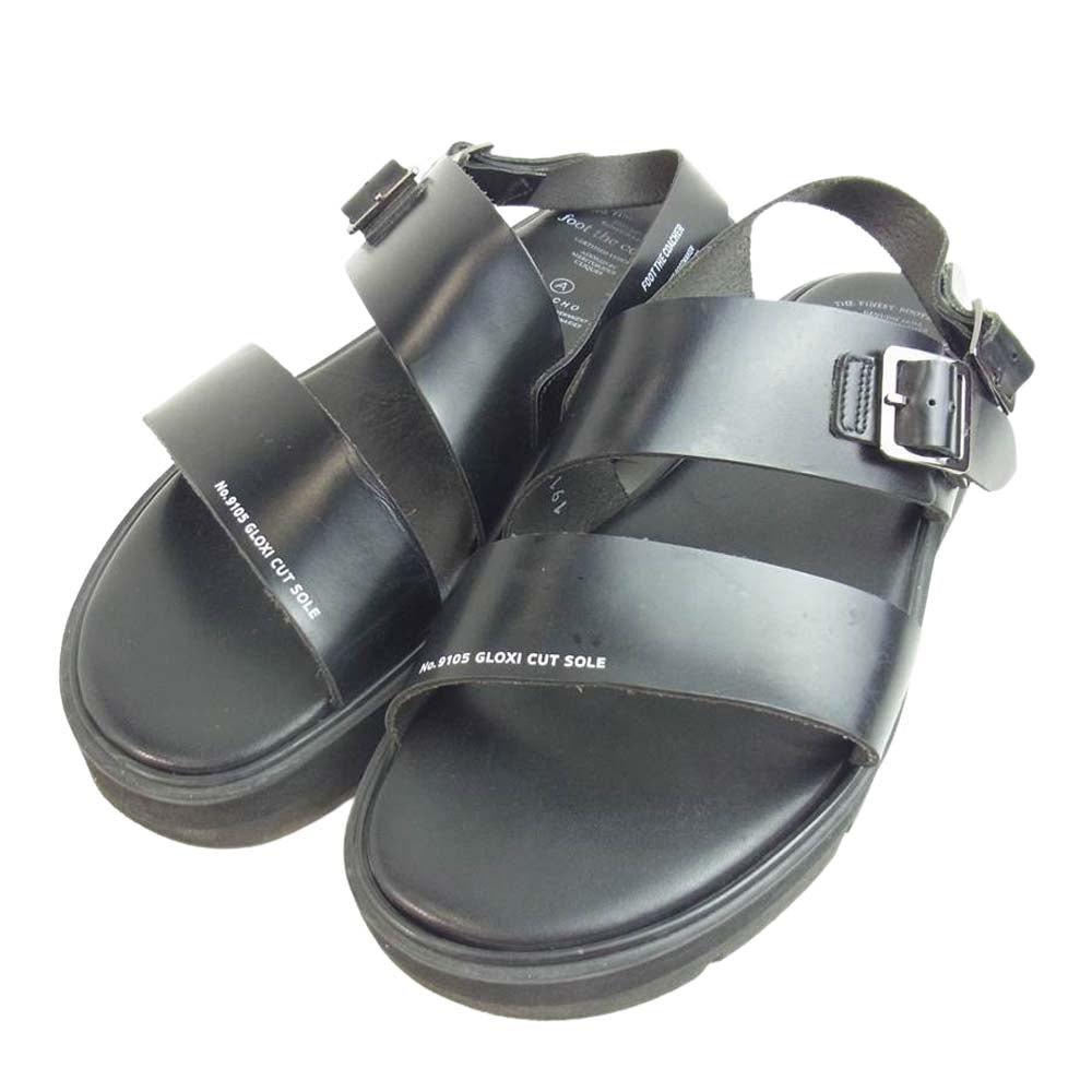 foot the coacher フットザコーチャー 191212 SS BELT SANDALS ベルト サンダル ブラック系 8.5【中古】