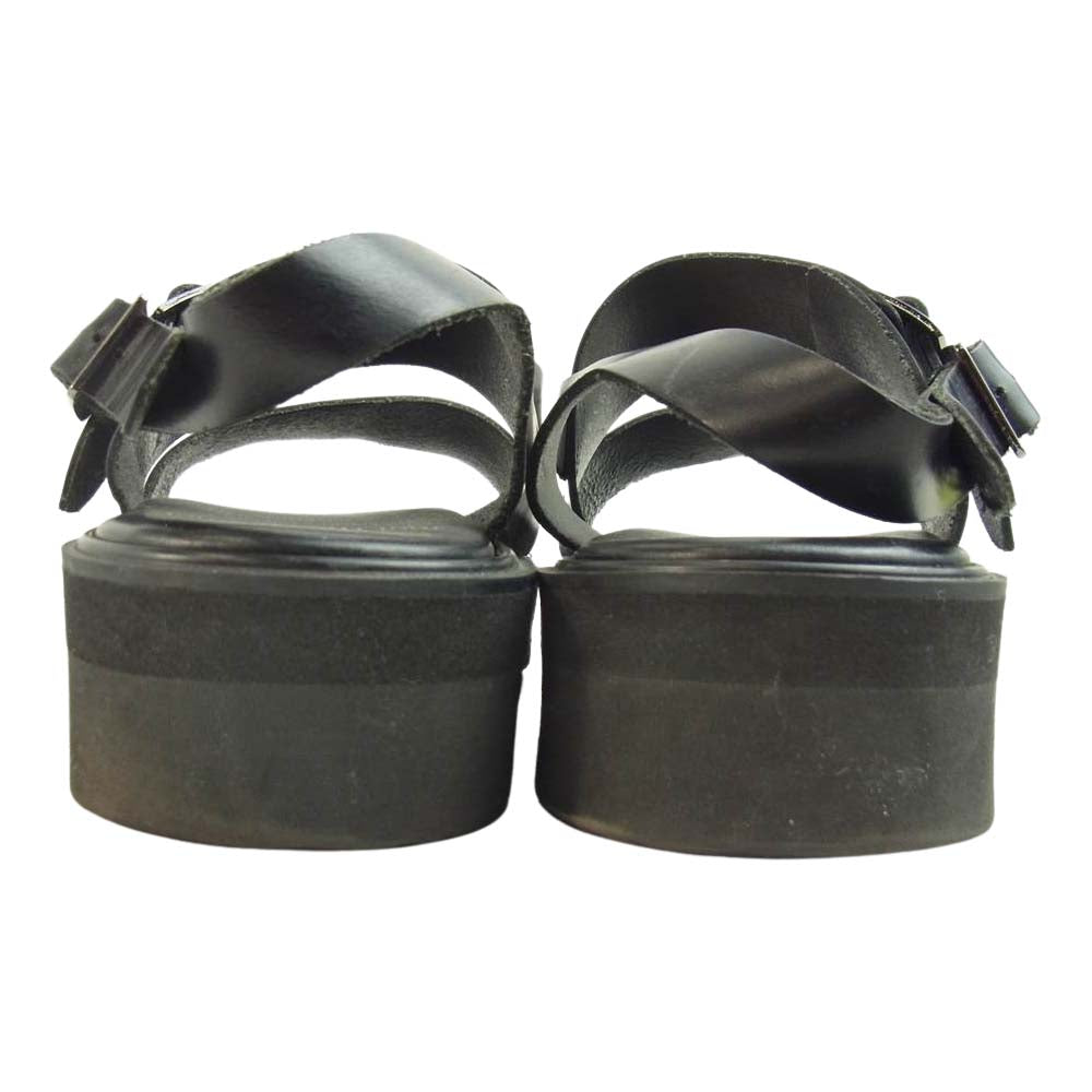 foot the coacher フットザコーチャー 191212 SS BELT SANDALS ベルト サンダル ブラック系 8.5【中古】