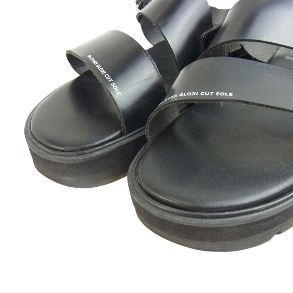 foot the coacher フットザコーチャー 191212 SS BELT SANDALS ベルト サンダル ブラック系 8.5【中古】