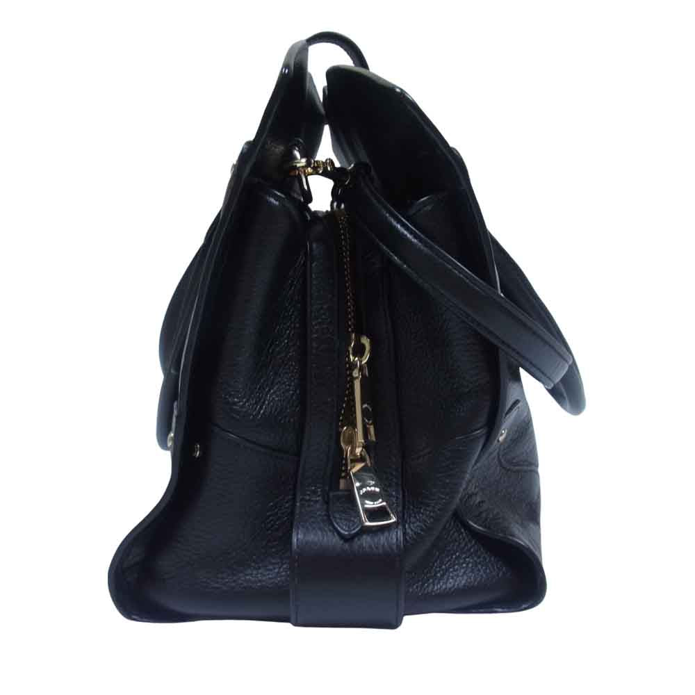 COACH コーチ 37575 マーサー サッチェル 30 2way バッグ ブラック系【中古】