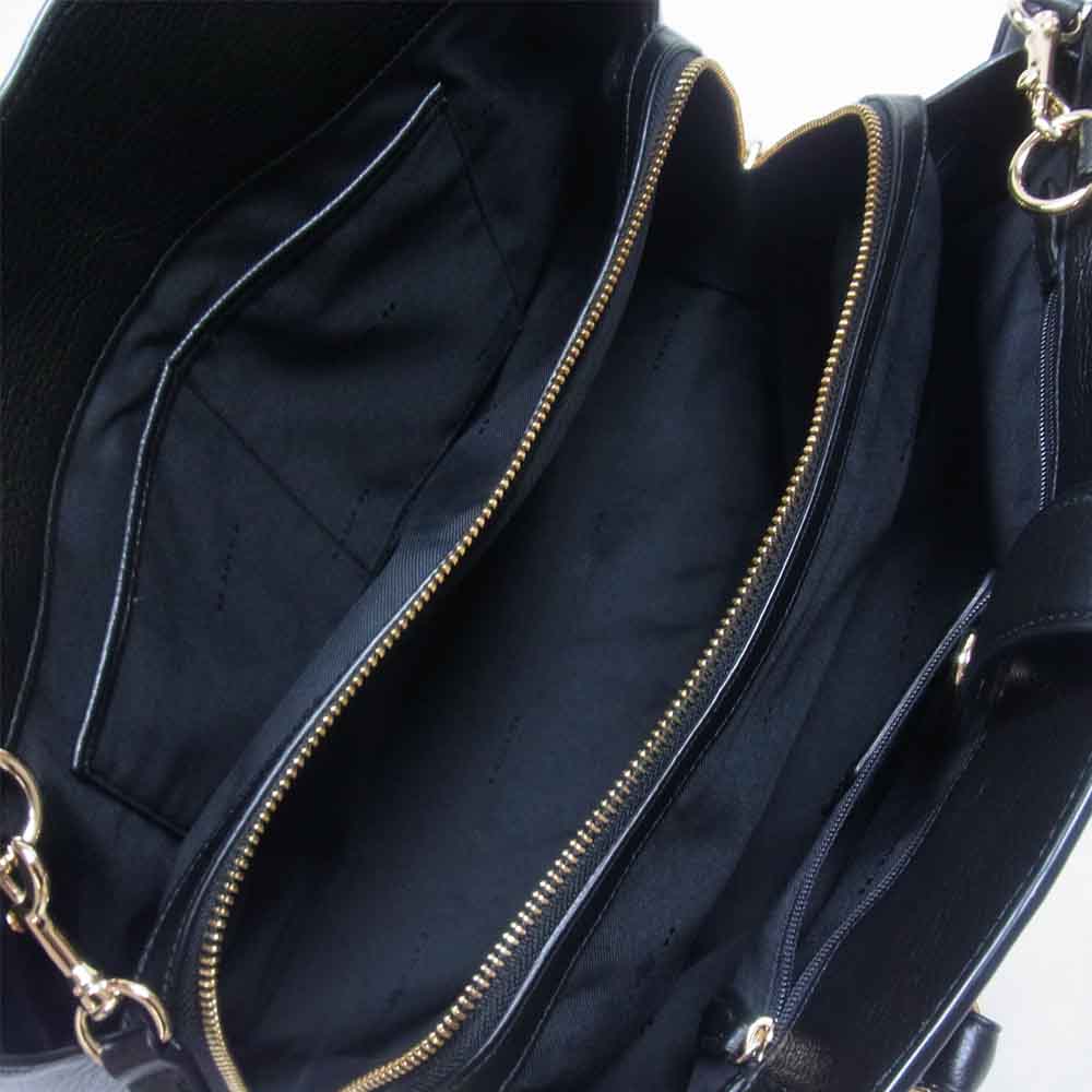 COACH コーチ 37575 マーサー サッチェル 30 2way バッグ ブラック系【中古】