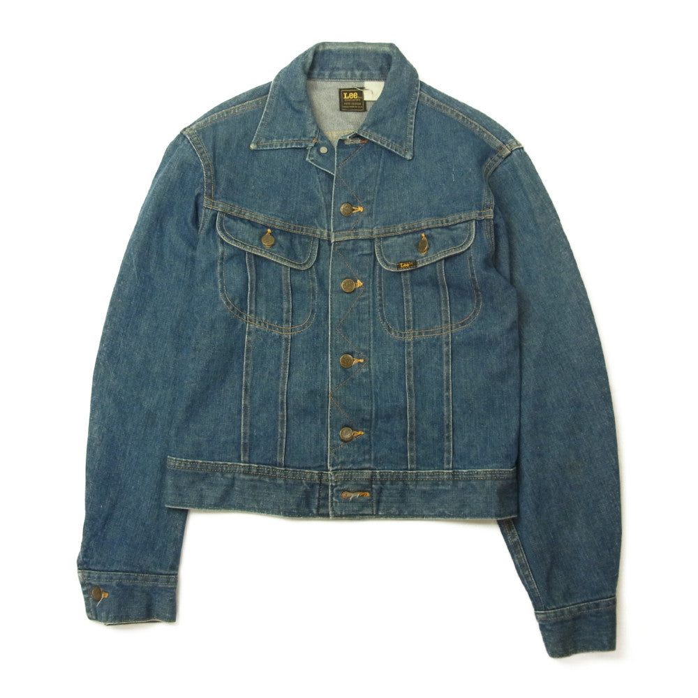 Lee リー PATD-153438 70s 黒タグ デニム ジャケット インディゴブルー系【中古】