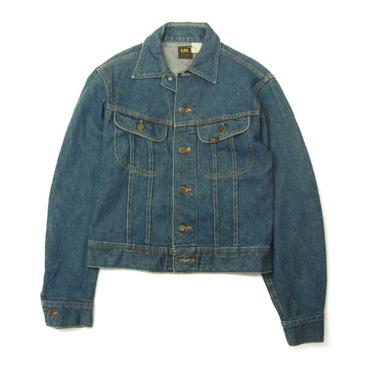 Lee リー PATD-153438 70s 黒タグ デニム ジャケット インディゴブルー系【中古】