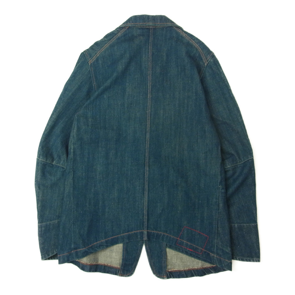 Levi's リーバイス RED レッド デニム ショート コート ジャケット インディゴブルー系【中古】