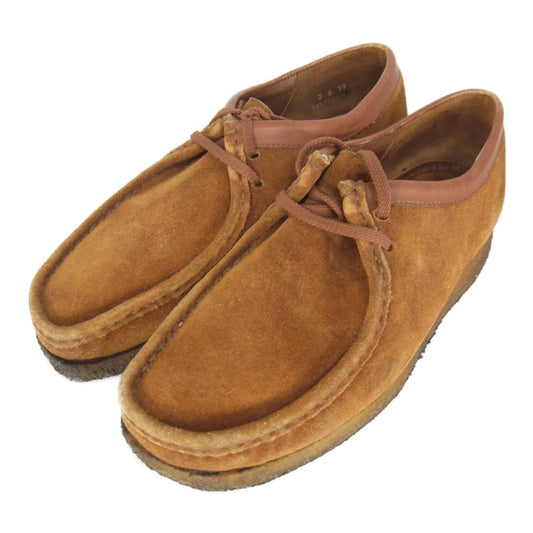 Clarks クラークス アイルランド製 ワラビー スエード シューズ ブラウン系 サイズ表記無【中古】