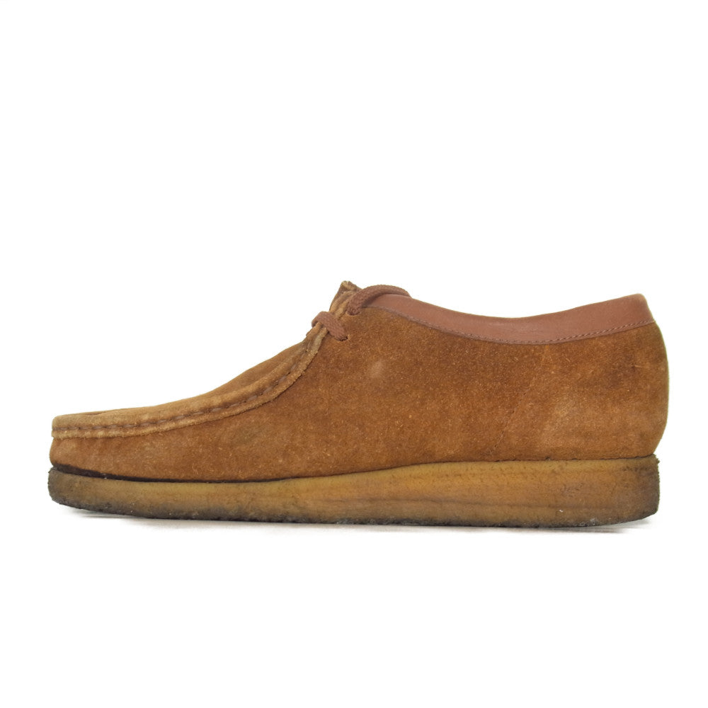 Clarks クラークス アイルランド製 ワラビー スエード シューズ ブラウン系 サイズ表記無【中古】