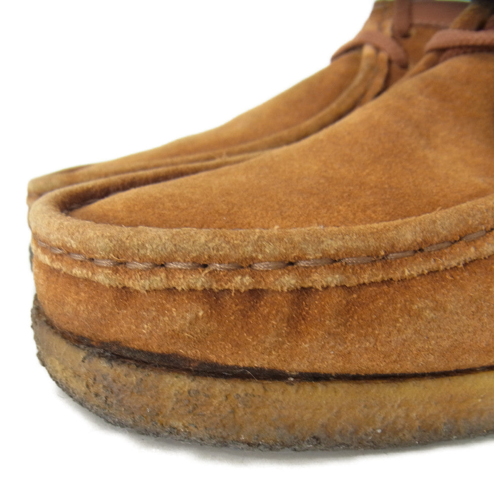 Clarks クラークス アイルランド製 ワラビー スエード シューズ ブラウン系 サイズ表記無【中古】