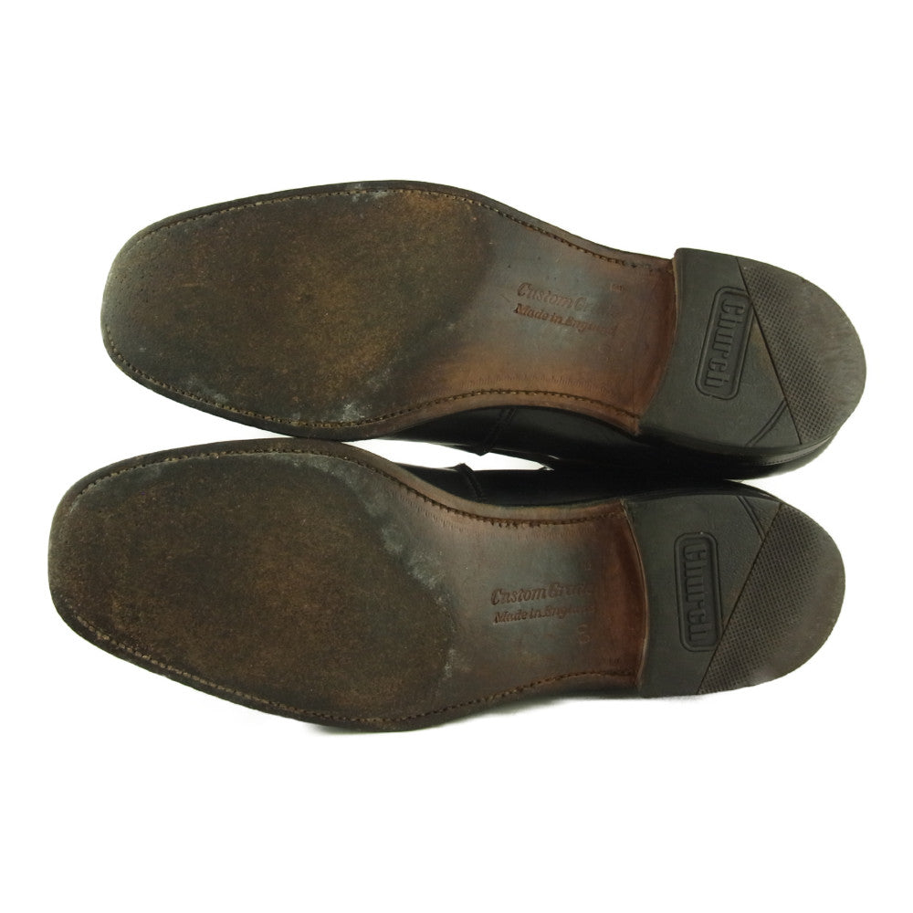 CHURCH'S チャーチ バックル ブーツ チャッカ ブーツ ブラック系 60【中古】