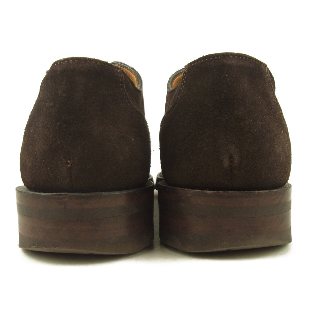Alfred Sargent アルフレッドサージェント CHARLTON チャールトン Uチップ スエード シューズ ブラウン系 7【中古】