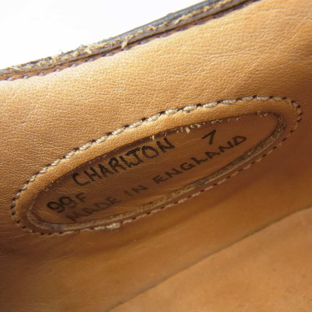 Alfred Sargent アルフレッドサージェント CHARLTON チャールトン Uチップ スエード シューズ ブラウン系 7【中古】