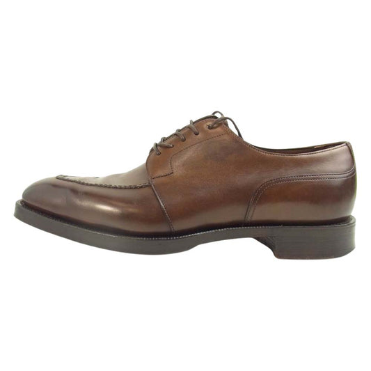 EDWARD GREEN エドワードグリーン 120th ANNIVERSARY MODEL DOVER CHELSEA チェルシー 120周年記念モデル Uチップ レザー ビジネスシューズ ブラウン系【中古】