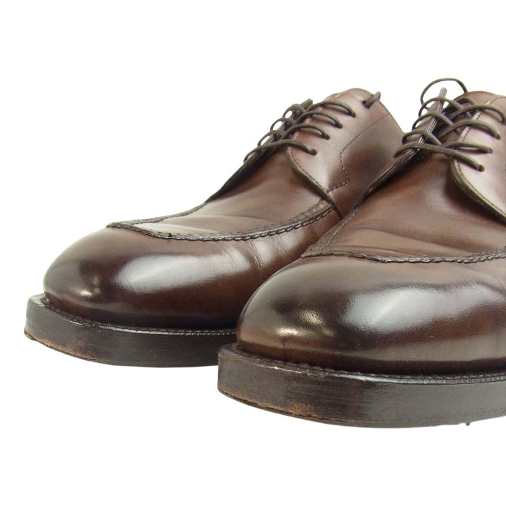 EDWARD GREEN エドワードグリーン 120th ANNIVERSARY MODEL DOVER CHELSEA チェルシー 120周年記念モデル Uチップ レザー ビジネスシューズ ブラウン系【中古】