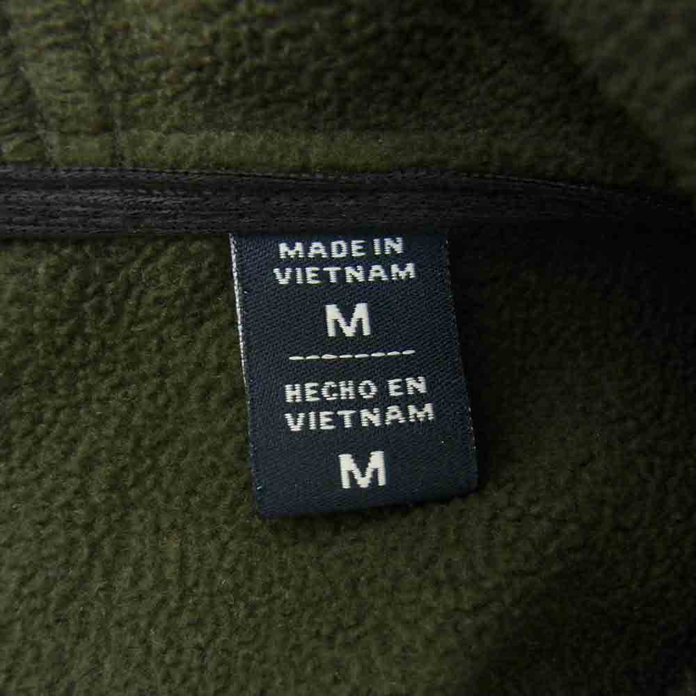 TOMMY HILFIGER トミーヒルフィガー 裏フリース ソフトシェル フーデッドジャケット モスグリーン系 M【中古】