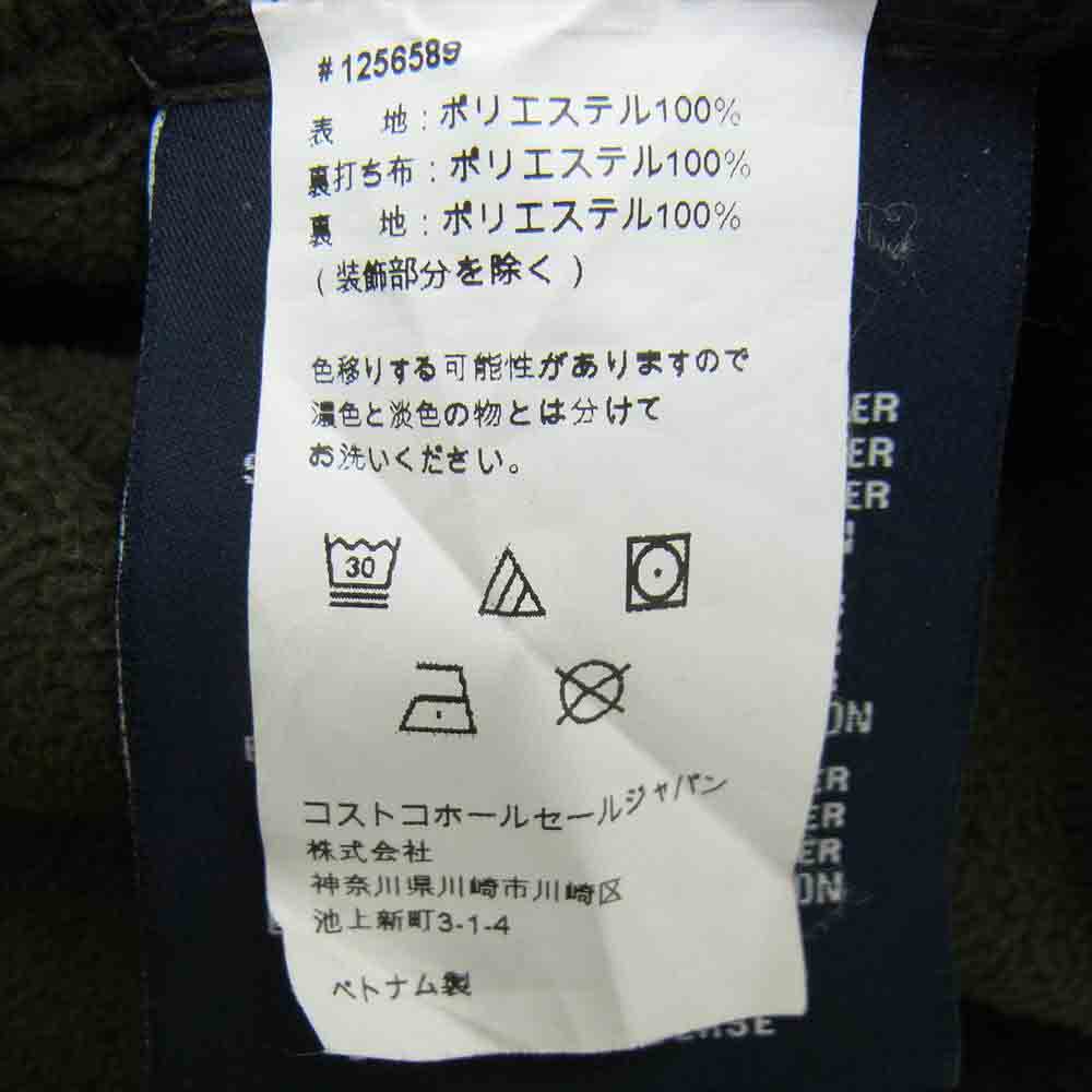 TOMMY HILFIGER トミーヒルフィガー 裏フリース ソフトシェル フーデッドジャケット モスグリーン系 M【中古】