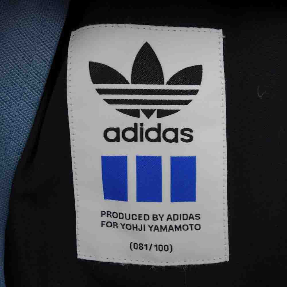 Yohji Yamamoto ヨウジヤマモト アディダス adidas 19AW YY Exclusive Series FK9864 BECKENBAUER TRACK TOP ベッケンバウアー トラックトップ ブルー系 L【中古】