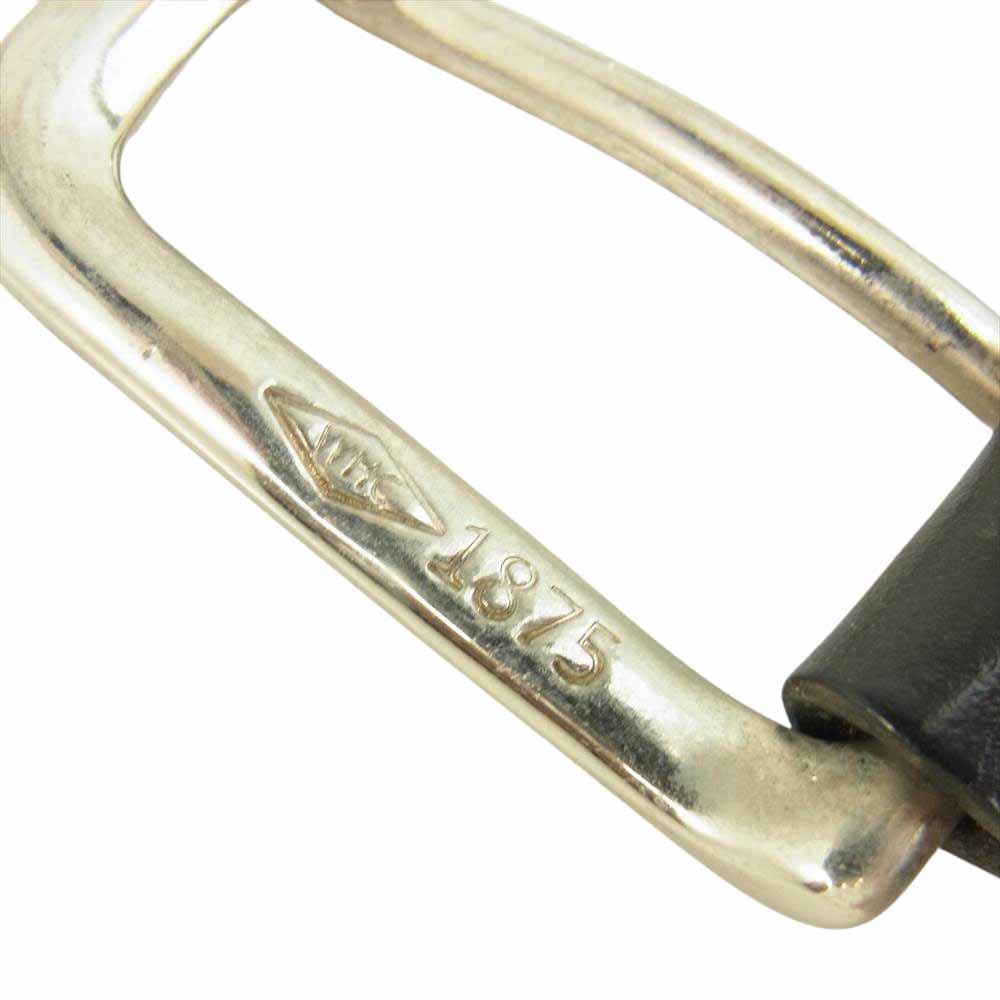 WHITE HOUSE COX ホワイトハウスコックス B9427 SELF LINE BRIDLE 32mm ブライドルレザー ベルト ブラック系【中古】