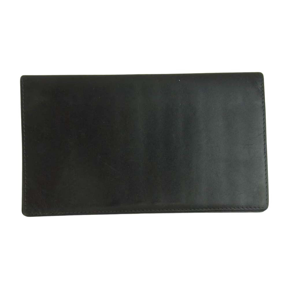Ettinger エッティンガー ST806AJR COAT WALLET 8 C/C ロイヤルコレクション ブライドルレザー コート ロング ウォレット 長財布 ブラック系【中古】