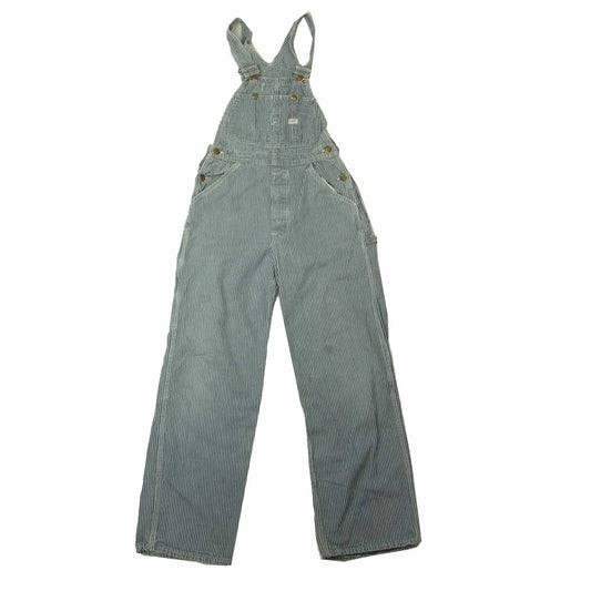 Lee リー 80s ヒッコリー ストライプ オーバーオール  インディゴブルー系【中古】