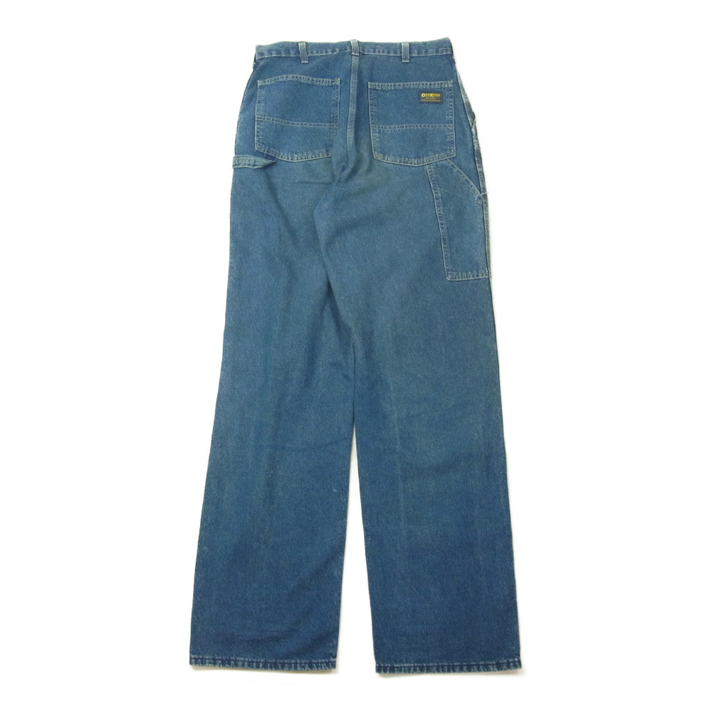 OSHKOSH オシュコシュ デニム ペインター パンツ インディゴブルー系 31/34【中古】