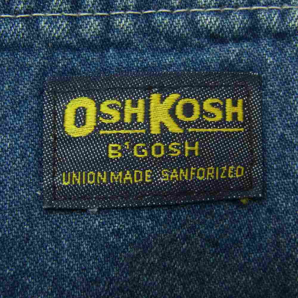 OSHKOSH オシュコシュ デニム ペインター パンツ インディゴブルー系 31/34【中古】
