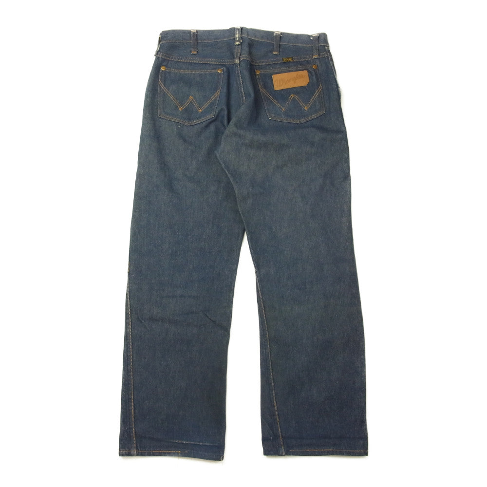 Wrangler ラングラー 70s デニム パンツ インディゴブルー系 33【中古】