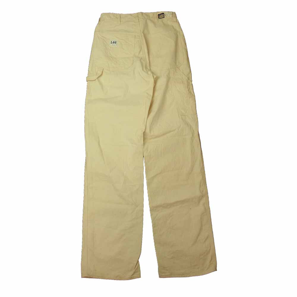 Lee リー ヴィンテージ 80s USA製 白タグ ペインター パンツ 生成り系 31【中古】