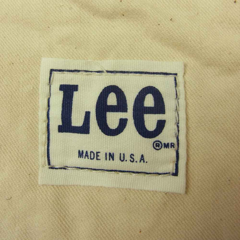 Lee リー ヴィンテージ 80s USA製 白タグ ペインター パンツ 生成り系 31【中古】