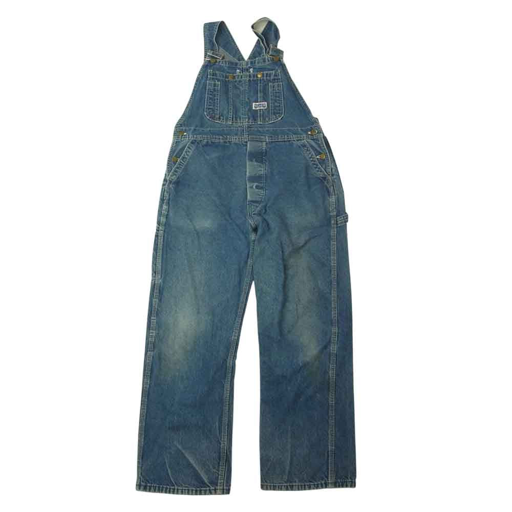 ビッグスミス 60s～70s デニム オーバーオール インディゴブルー系【中古】