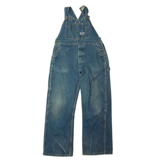 ビッグスミス 60s～70s デニム オーバーオール インディゴブルー系【中古】