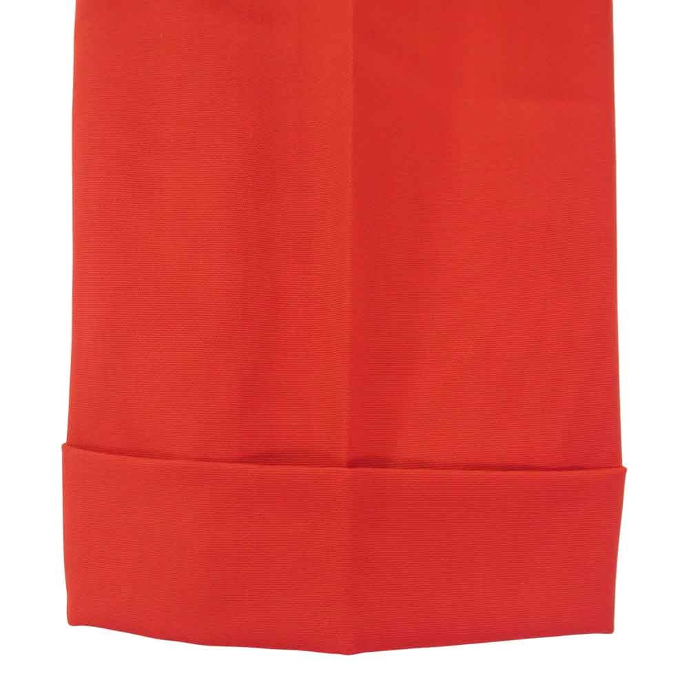 MAISON MARGIELA メゾンマルジェラ 1ライン レディースコレクションライン ジャパンタグ 18AW S51KA0420 S49189 フレア スラックス パンツ レッド系 40【美品】【中古】