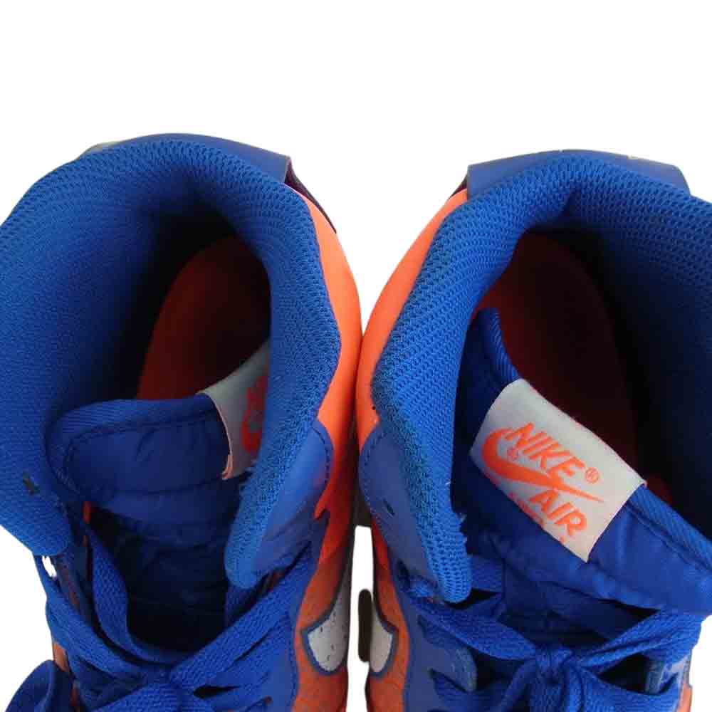 NIKE ナイキ 624185-800 AIR FORCE 1 HIGH CMFT PRM RW QS RASHEED WALLACE エアフォース1 ハイ CMFT プレミアム ラシード ウォーレス オレンジ系 27.5cm【中古】