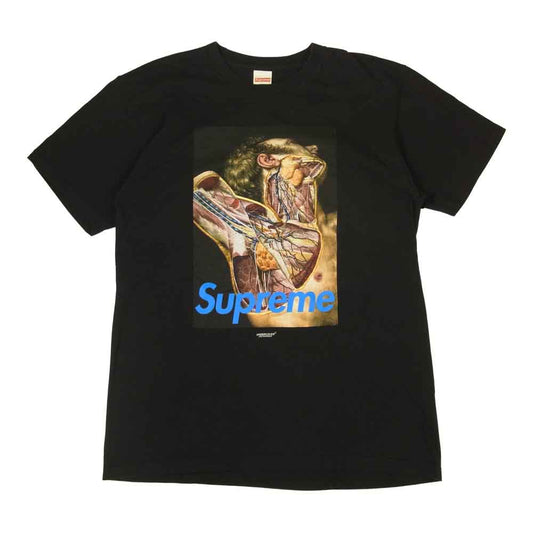 Supreme シュプリーム 16AW × UNDERCOVER Anatomy Tee アンダーカバー アナトミー プリント Tシャツ ブラック系 L【中古】
