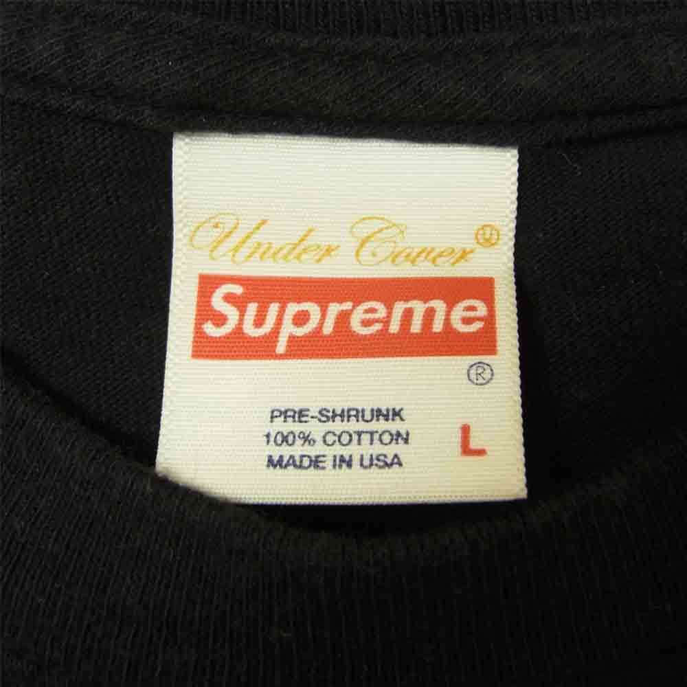 Supreme シュプリーム 16AW × UNDERCOVER Anatomy Tee アンダーカバー アナトミー プリント Tシャツ ブラック系 L【中古】